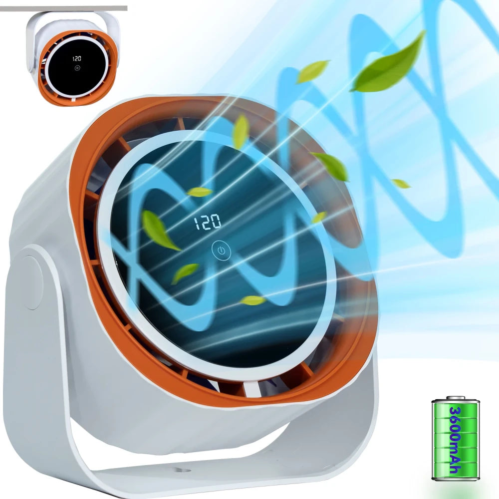 Portable Rechargeable Desk Fan