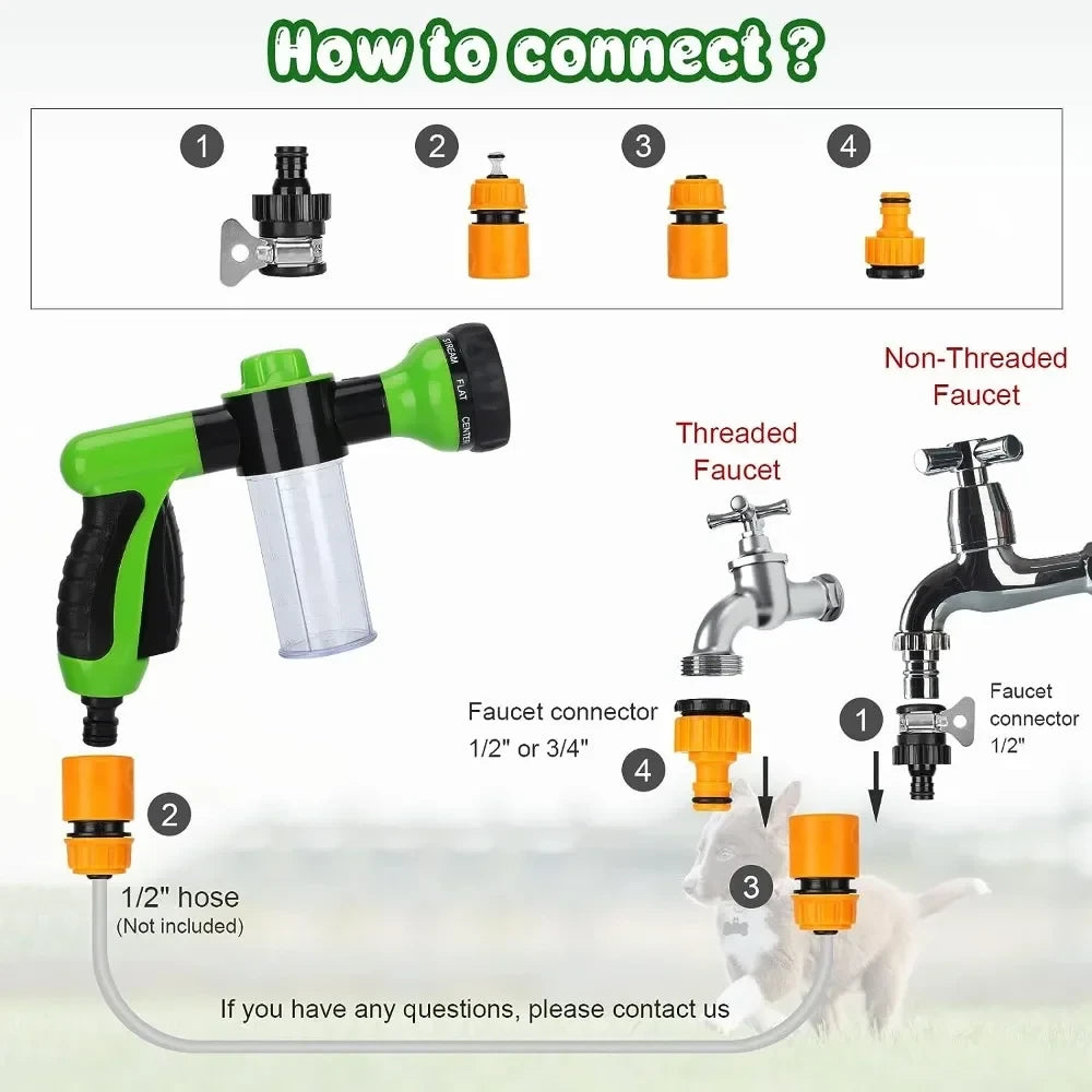 Multifunctional Dog Shower Sprayer